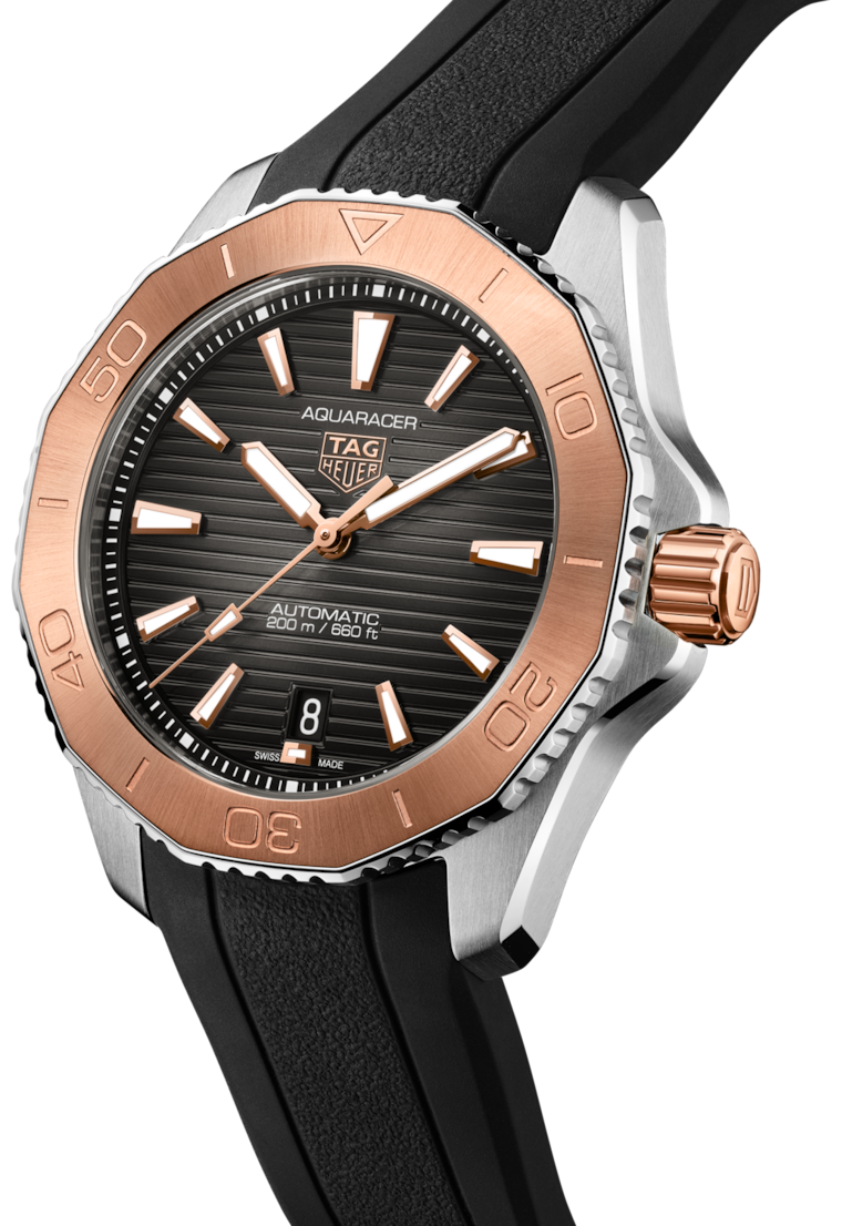  Shop Authentic Tag Heuer Aquaracer Professional 200 Automatic Black Dial Black Rubber Strap Watch for Men - WBP2151.FT6199 - Luxxuri