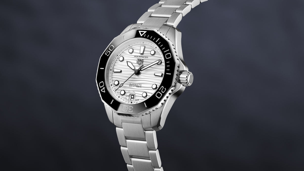  Shop Authentic Tag Heuer Aquaracer Professional 300 Automatic White Dial Silver Steel Strap Watch for Men - WBP231C.BA0626 - Luxxuri