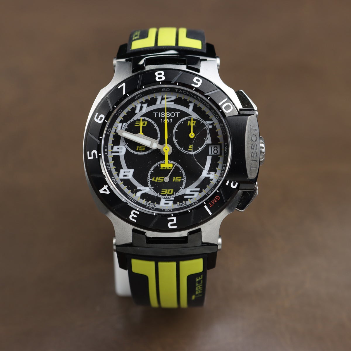  Shop Authentic Tissot T Race Thomas Luthi Chronograph Grey Dial Black Rubber Strap Watch For Men - T092.417.27.067.00 - Luxxuri