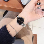  Shop Authentic Calvin Klein Authentic Black Dial Silver Steel Strap Watch for Women - K8G23141 - Luxxuri