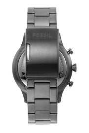  Shop Authentic Fossil Retro Pilot Chronograph Black Dial Grey Steel Strap Watch for Men - FS5834 - Luxxuri