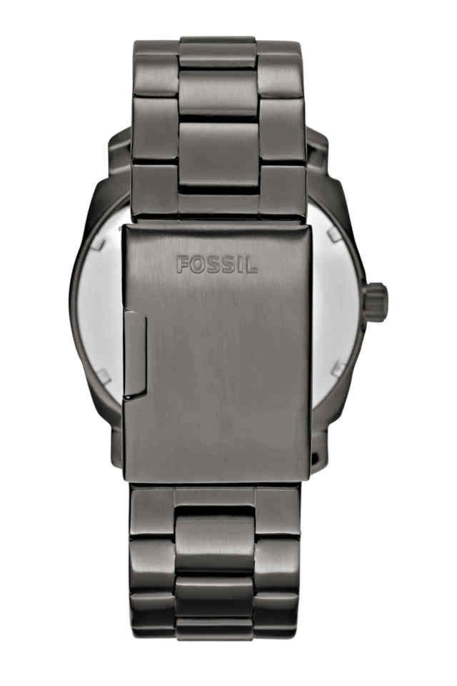  Shop Authentic Fossil Machine Chronograph Black Dial Grey Steel Strap Watch for Men - FS4774 - Luxxuri
