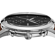  Shop Authentic Fossil Townsman Chronograph Black Dial Brown Leather Strap Watch for Men  - FS5280 - Luxxuri