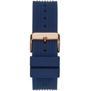  Shop Authentic Guess Poseidon Blue Dial Blue Rubber Strap Watch for Men - GW0057G2 - Luxxuri