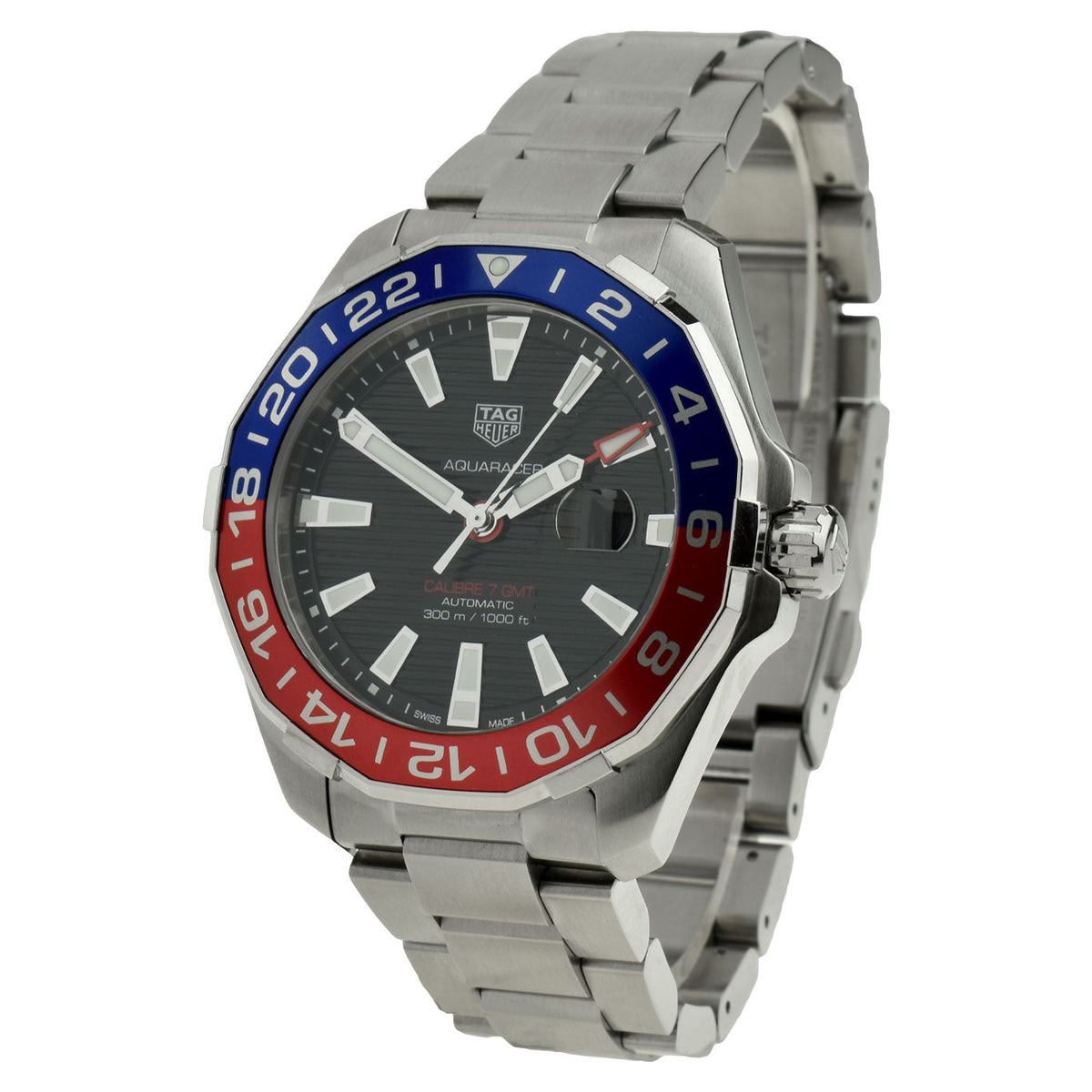  Shop Authentic Tag Heuer Aquaracer Pepsi Black Dial Watch for Men - WAY201F.BA0927 - Luxxuri