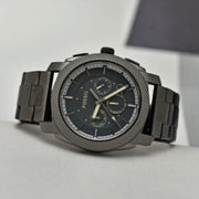  Shop Authentic Fossil Machine Chronograph Grey Dial Grey Steel Strap Watch for Men - FS5172 - Luxxuri