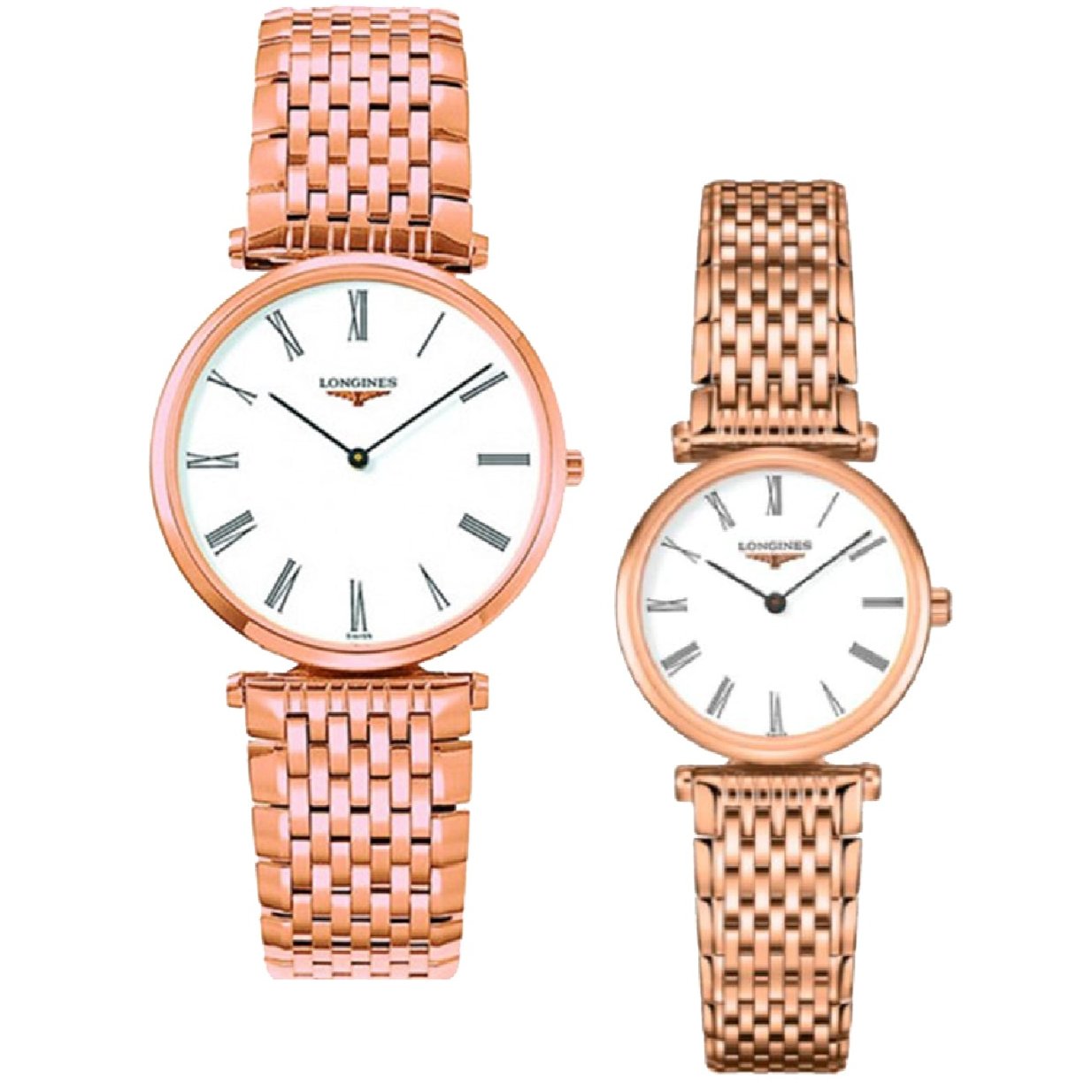  Shop Authentic Longines La Grande Classique White Dial Rose Gold Mesh Bracelet Watch for Women - L4.209.1.91.8 - Luxxuri