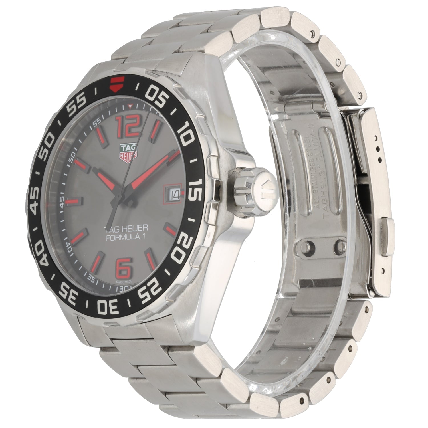  Shop Authentic Tag Heuer Formula 1 Anthracite Dial Watch for Men - WAZ1018.BA0842 - Luxxuri