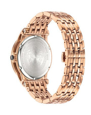 Shop Authentic Versace Palazzo Empire Black Dial Rose Gold Steel Strap Watch for Men - VERD00718 - Luxxuri