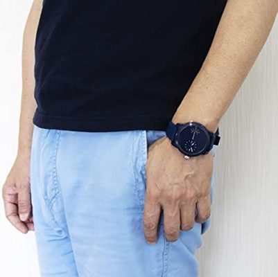  Shop Authentic Tommy Hilfiger Denim Blue Dial Blue Rubber Strap Watch for Men - 1791556 - Luxxuri
