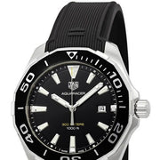  Shop Authentic Tag Heuer Aquaracer Quartz Black Dial Black Rubber Strap Watch for Men -  WAY101A.FT6141 - Luxxuri