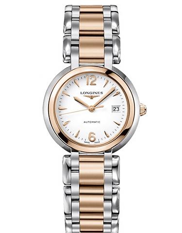  Shop Authentic Longines PrimaLuna Quartz White Dial Two Tone Steel Strap Watch for Women - L8.110.5.16.6 - Luxxuri