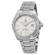  Shop Authentic Tag Heuer Aquaracer Automatic White Dial Silver Steel Strap Watch for Men - WAY2111.BA0928 - Luxxuri