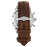  Shop Authentic Fossil Townsman Chronograph Black Dial Brown Leather Strap Watch for Men  - FS5280 - Luxxuri