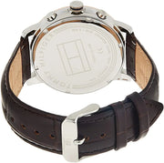  Shop Authentic Tommy Hilfiger Keagan Chronograph Blue Dial Brown Leather Strap Watch for Men - 1791290 - Luxxuri