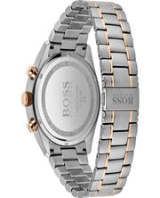  Shop Authentic Hugo Boss Jet Silver Dial Two Tone Steel Strap Watch for Men - 1513385 - Luxxuri