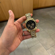  Shop Authentic Michael Kors Whitney Chronograph Black Dial Gold Steel Strap Watch for Women - MK7224 - Luxxuri
