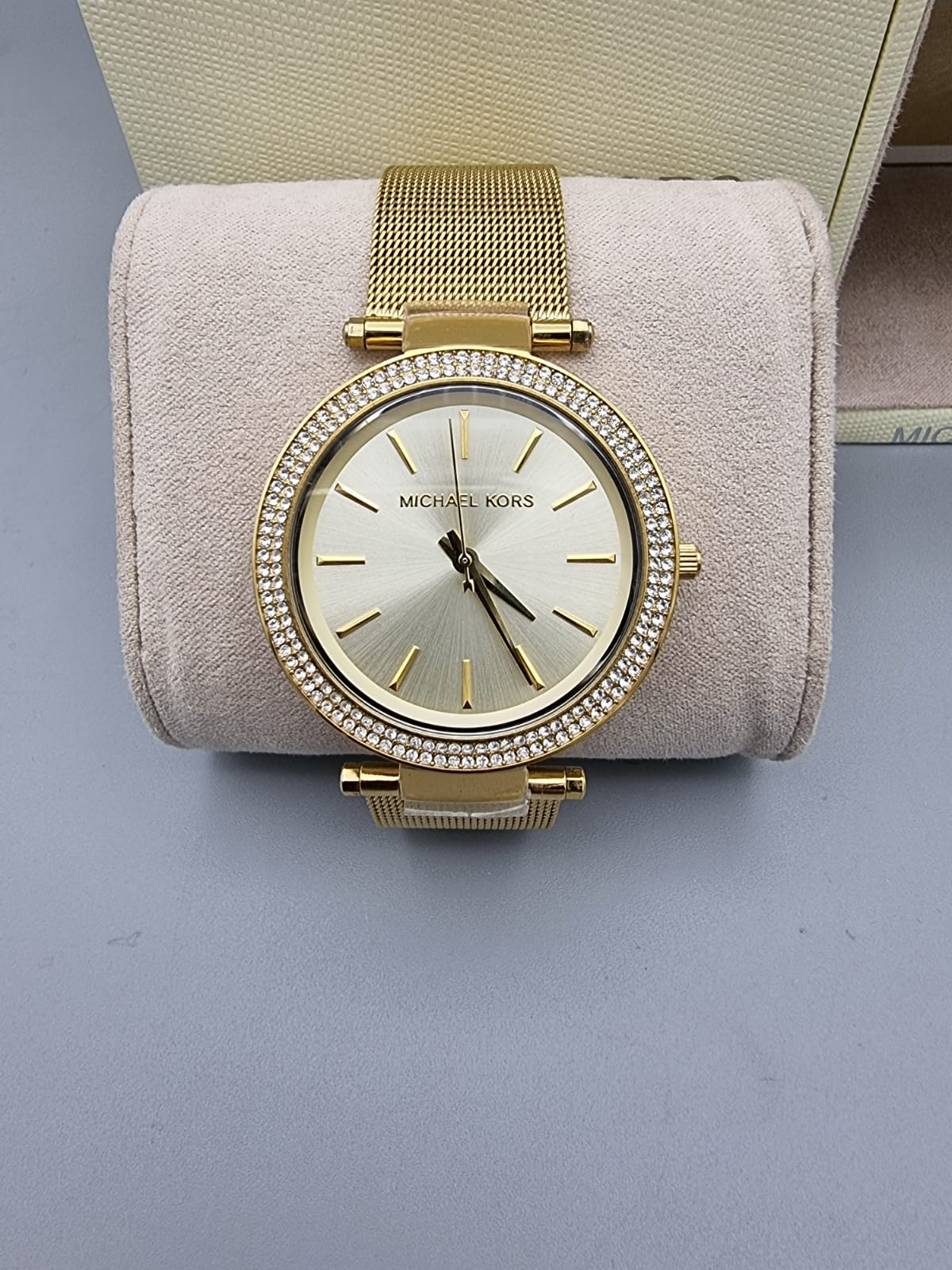  Shop Authentic Michael Kors Darci Gold Dial Gold Mesh Bracelet Watch for Women - MK3368 - Luxxuri