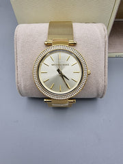  Shop Authentic Michael Kors Darci Gold Dial Gold Mesh Bracelet Watch for Women - MK3368 - Luxxuri