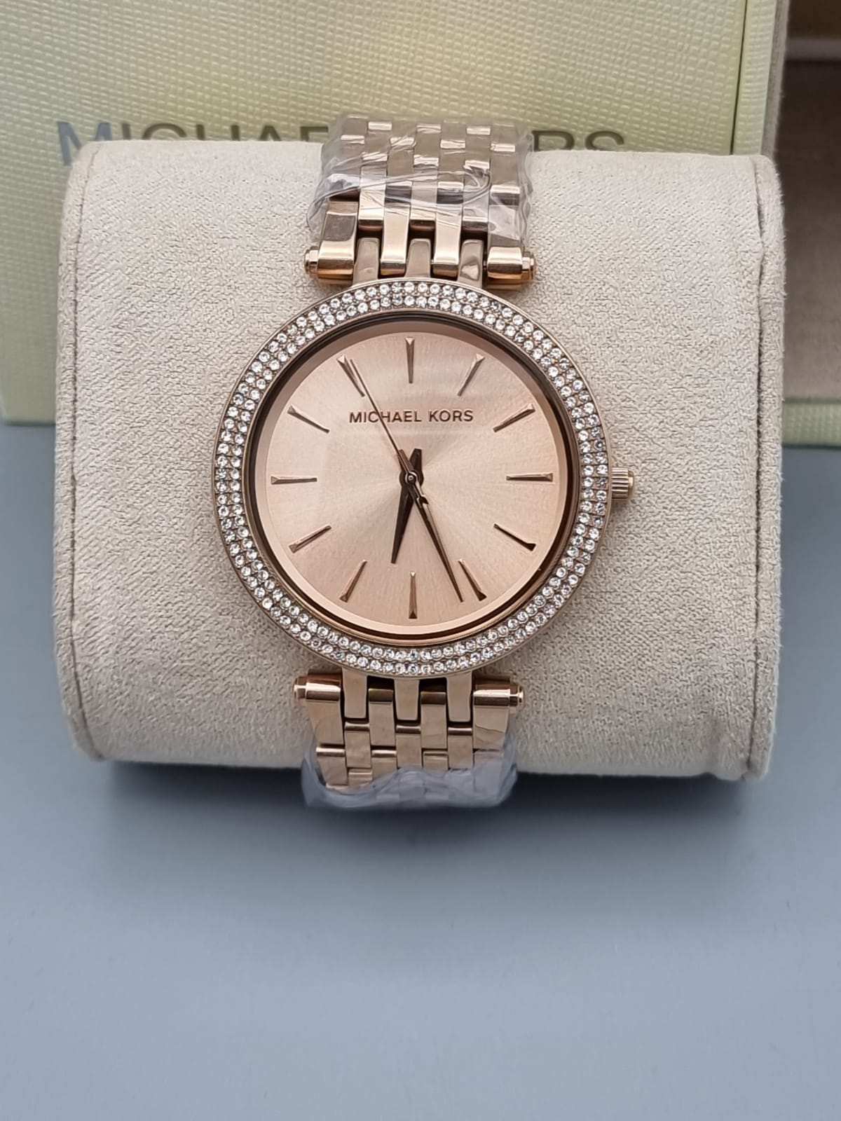  Shop Authentic Michael Kors Darci Orange Dial Silver Stainless Steel Strap Watch for Women - MK3218 - Luxxuri