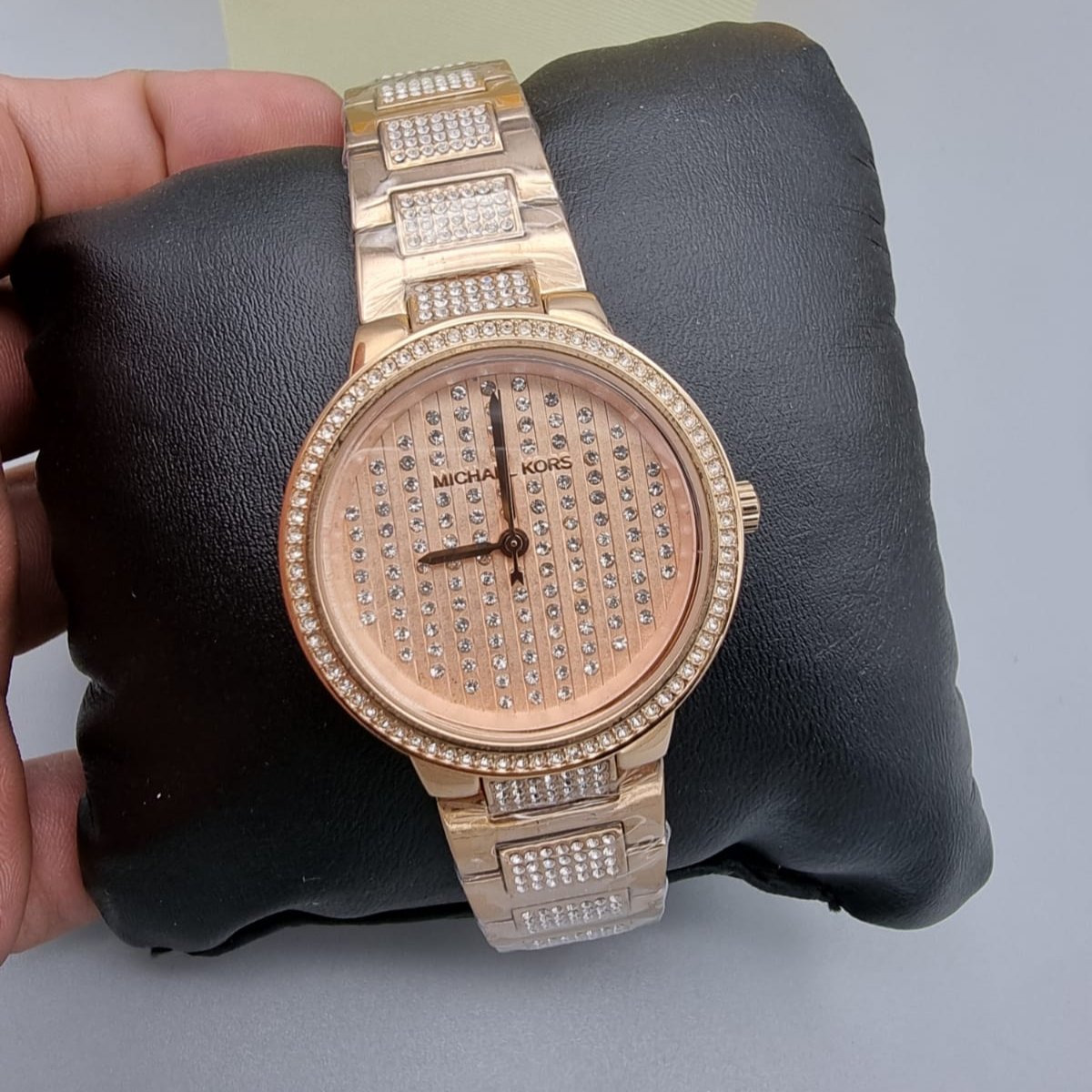  Shop Authentic Michael Kors Gabbi Rose Gold Dial Rose Gold Steel Strap Watch For Women - MK3986 - Luxxuri