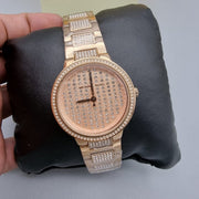  Shop Authentic Michael Kors Gabbi Rose Gold Dial Rose Gold Steel Strap Watch For Women - MK3986 - Luxxuri