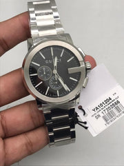  Shop Authentic Gucci G Chrono Black Dial Silver Steel Strap Watch For Men - YA101204 - Luxxuri