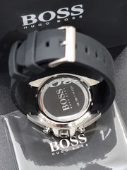  Shop Authentic Hugo Boss Driver Black Dial Black Leather Strap Watch for Men - 1512879 - Luxxuri