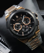  Shop Authentic Hugo Boss Supernova Black Dial Two Tone Steel Strap Watch for Men - 1513358 - Luxxuri