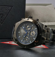  Shop Authentic Guess Continental Grey Dial Grey Steel Strap Watch for Men - GW0260G3 - Luxxuri