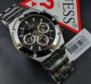  Shop Authentic Guess Continental Black Dial Silver Steel Strap Watch for Men - GW0260G1 - Luxxuri