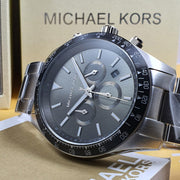 Shop Authentic Michael Kors Layton Chronograph Green Dial Silver Steel Strap Watch For Men - MK8912 - Luxxuri
