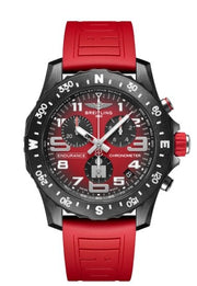  Shop Authentic Breitling Endurance Pro Ironman Red Dial Red Rubber Strap Watch for Men - X823109A1K1S1 - Luxxuri