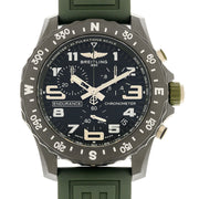  Shop Authentic Breitling Endurance Pro Black Dial Green Rubber Strap Watch for Men - X82310D31B1S1 - Luxxuri