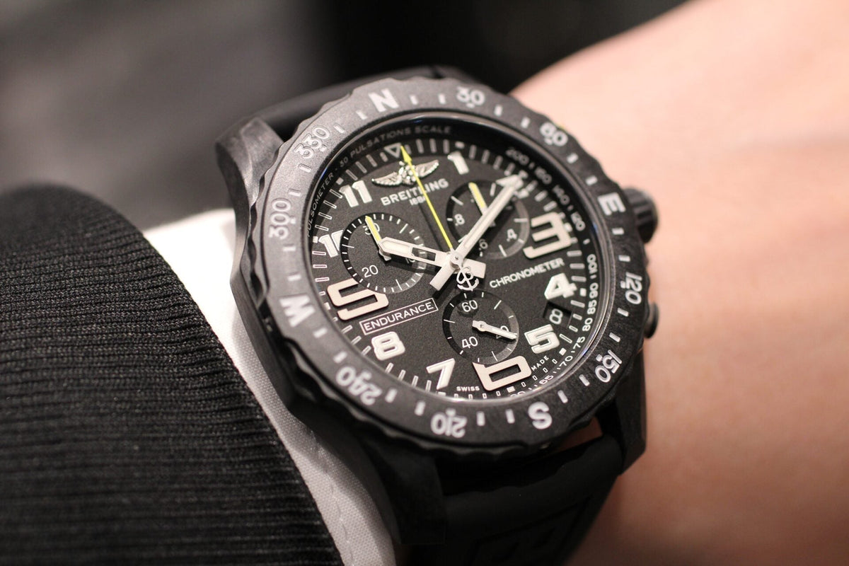  Shop Authentic Breitling Endurance Pro Black Dial Black Rubber Strap Watch for Men - X82310E51B1S1 - Luxxuri
