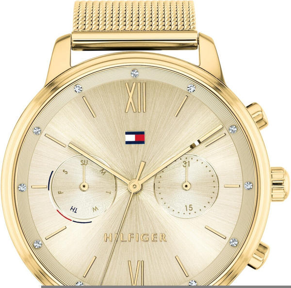  Shop Authentic Tommy Hilfiger Blake Quartz Gold Dial Gold Mesh Bracelet Watch for Women - 1782302 - Luxxuri