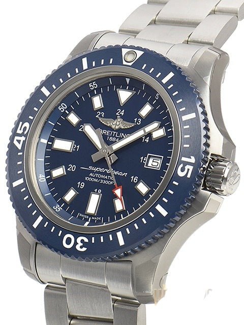  Shop Authentic Breitling Superocean II Special Mariner Blue Ceramic Bezel 44mm Mens Watch - Y1739316/C959 - Luxxuri