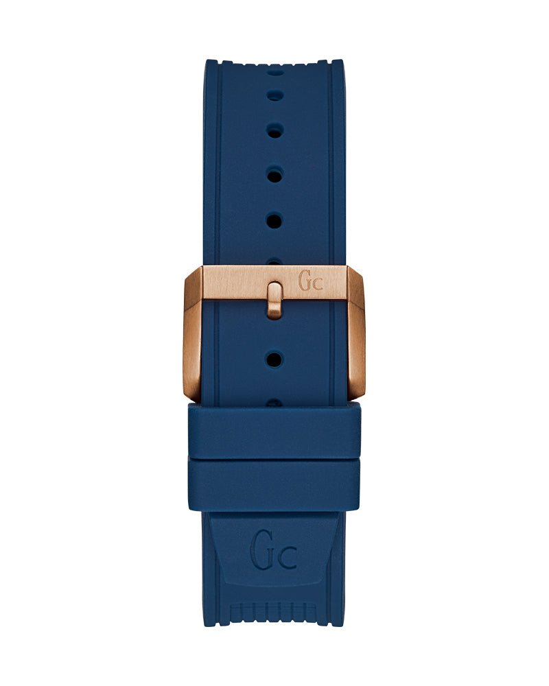  Shop Authentic Guess Rigor Blue Dial Blue Silicone Strap Watch For Men - W0247G3 - Luxxuri