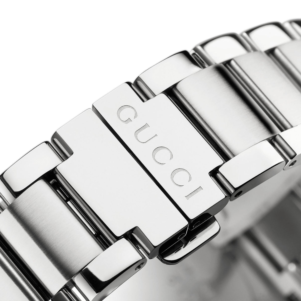  Shop Authentic Gucci G Chrono Chronograph Silver Dial Silver Steel Strap Watch For Men - YA101201 - Luxxuri