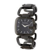  Shop Authentic Gucci G Gucci 125 G Series Bracelet Black Dial Watch For Women - YA125403 - Luxxuri