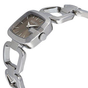  Shop Authentic Gucci G Gucci Brown Dial Silver Steel Strap Watch For Women - YA125507 - Luxxuri