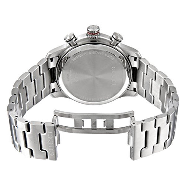  Shop Authentic Gucci G Timeless Brown Dial Silver Steel Strap Watch For Men - YA126248 - Luxxuri