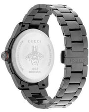  Shop Authentic Gucci G-Timeless Chronograph Black Dial Black Steel Strap Watch For Men - YA126268 - Luxxuri