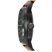  Shop Authentic Gucci G-Timeless Chronograph Black Dial Brown Leather Strap Watch For Men - YA126271 - Luxxuri