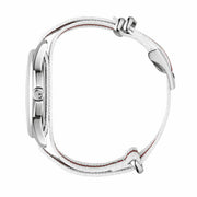 Shop Authentic Gucci G Timeless Quartz White DIal White NATO Strap Watch For Men - YA126322 - Luxxuri