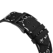  Shop Authentic Gucci G Timeless Ghost Black Dial Black Leather Strap Watch For Men - YA1264018 - Luxxuri