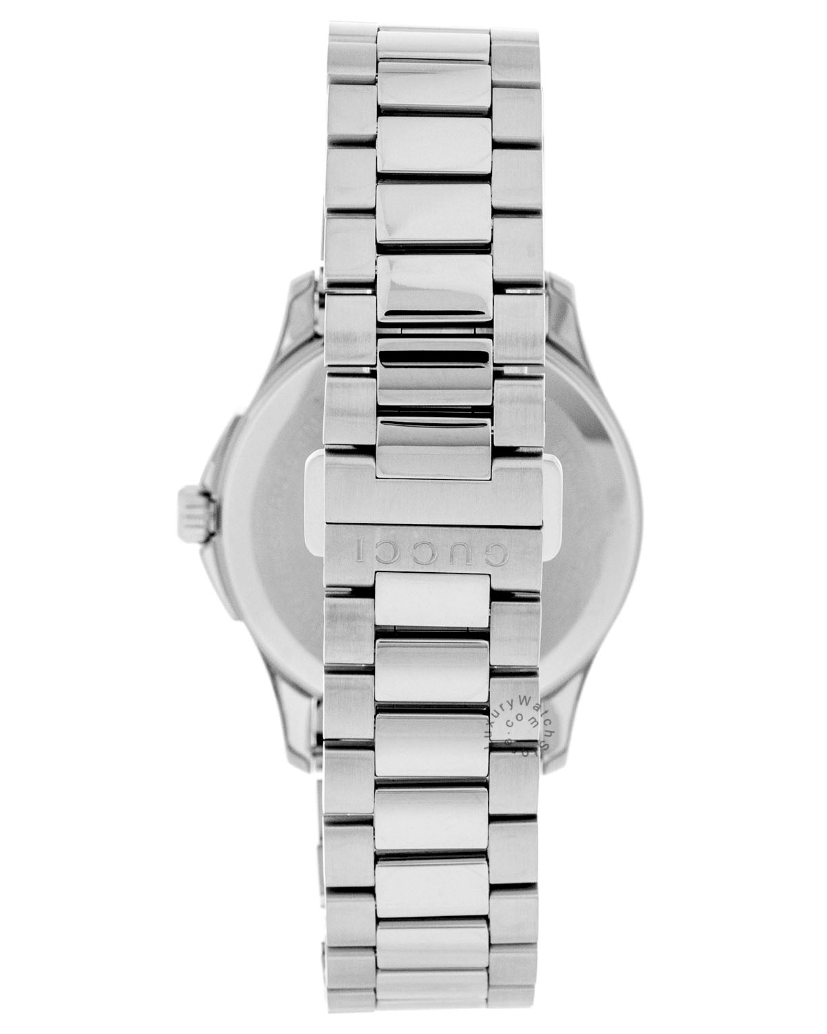  Shop Authentic Gucci G Timeless Black Dial Silver Steel Strap Watch For Women - YA1264029 - Luxxuri