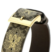  Shop Authentic Gucci G Timeless Brown Dial Brown Leather Strap Watch For Men - YA1264068 - Luxxuri