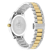  Shop Authentic Gucci G Timeless Quartz Silver Dial Silver Steel Strap Watch For Women - YA1264075 - Luxxuri