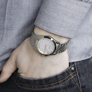  Shop Authentic Gucci G Timeless Silver Dial Two Tone Steel Strap Watch For Women - YA126511 - Luxxuri
